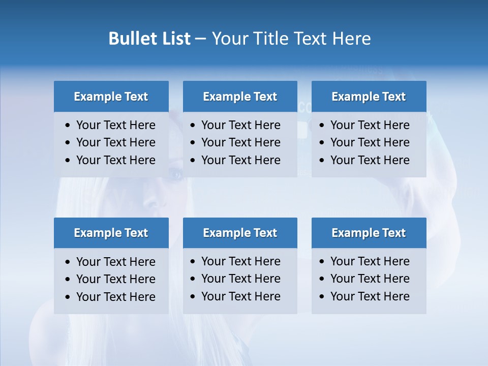 Definition Window Illustration PowerPoint Template