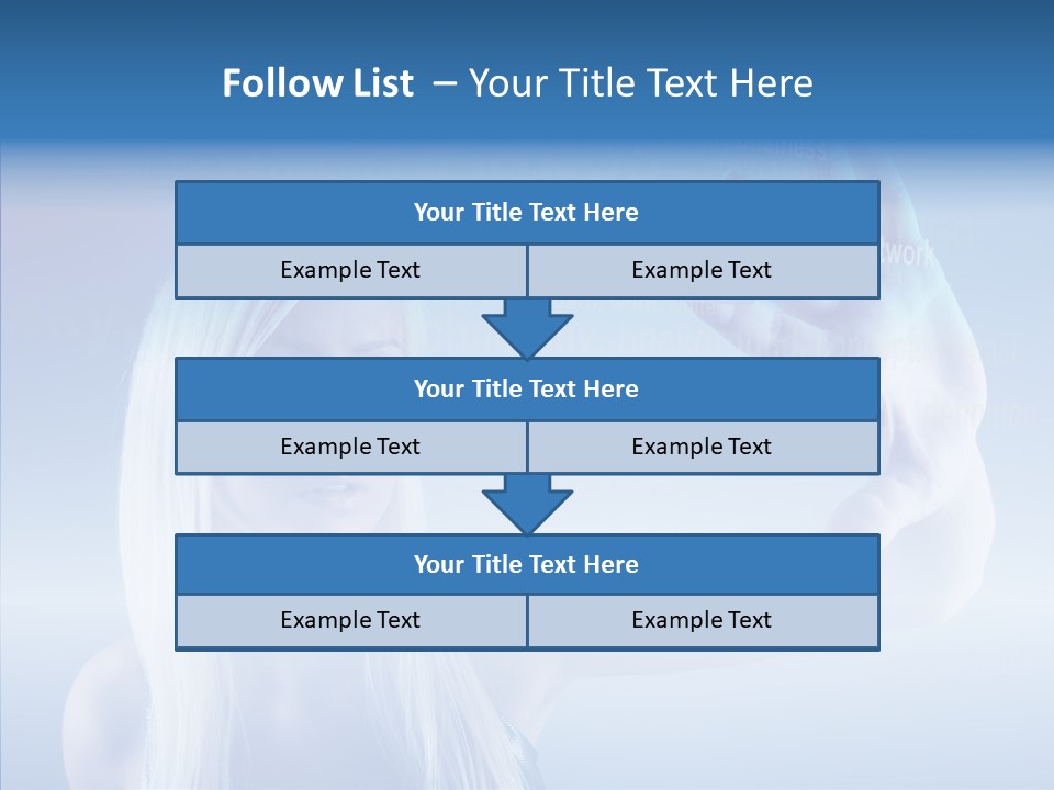 Definition Window Illustration PowerPoint Template