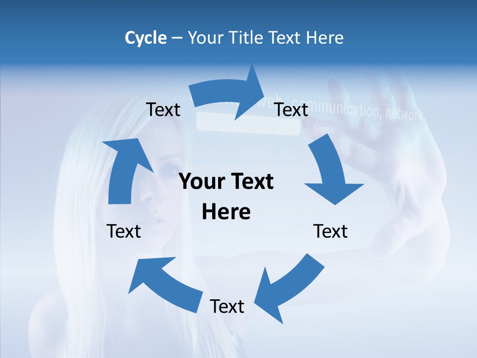 Definition Window Illustration PowerPoint Template