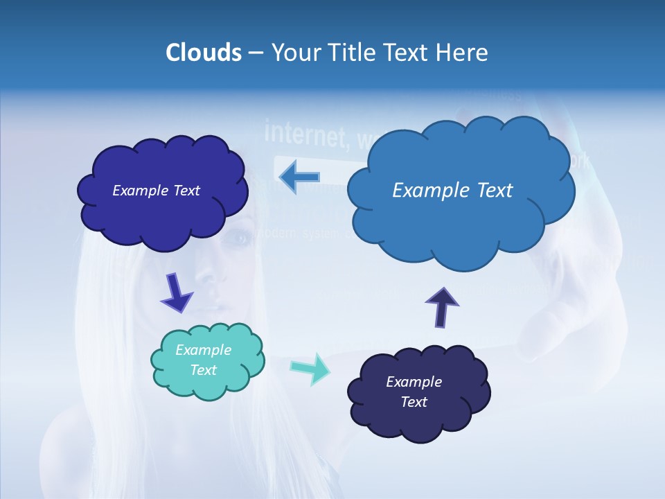 Definition Window Illustration PowerPoint Template