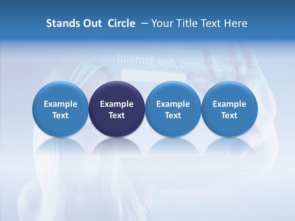 Definition Window Illustration PowerPoint Template