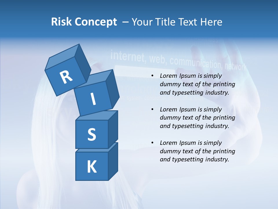 Definition Window Illustration PowerPoint Template