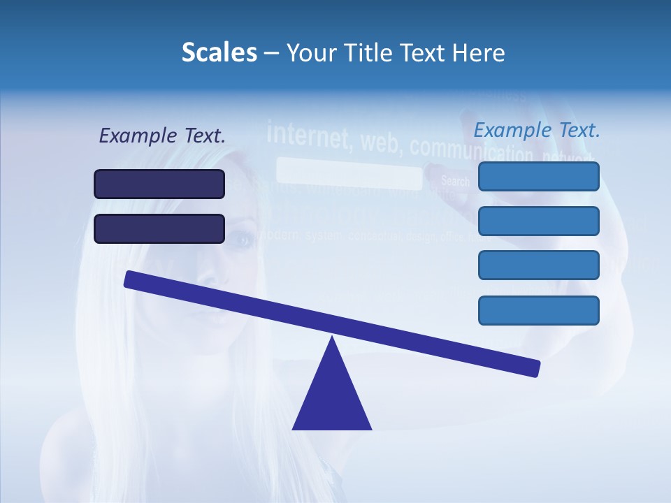 Definition Window Illustration PowerPoint Template