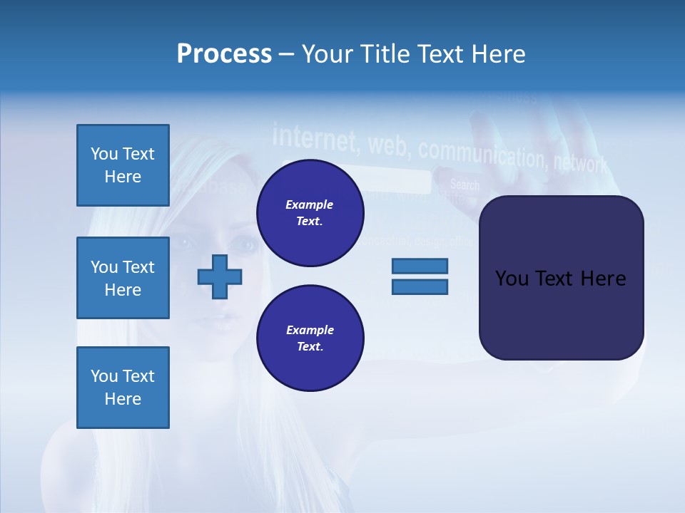 Definition Window Illustration PowerPoint Template