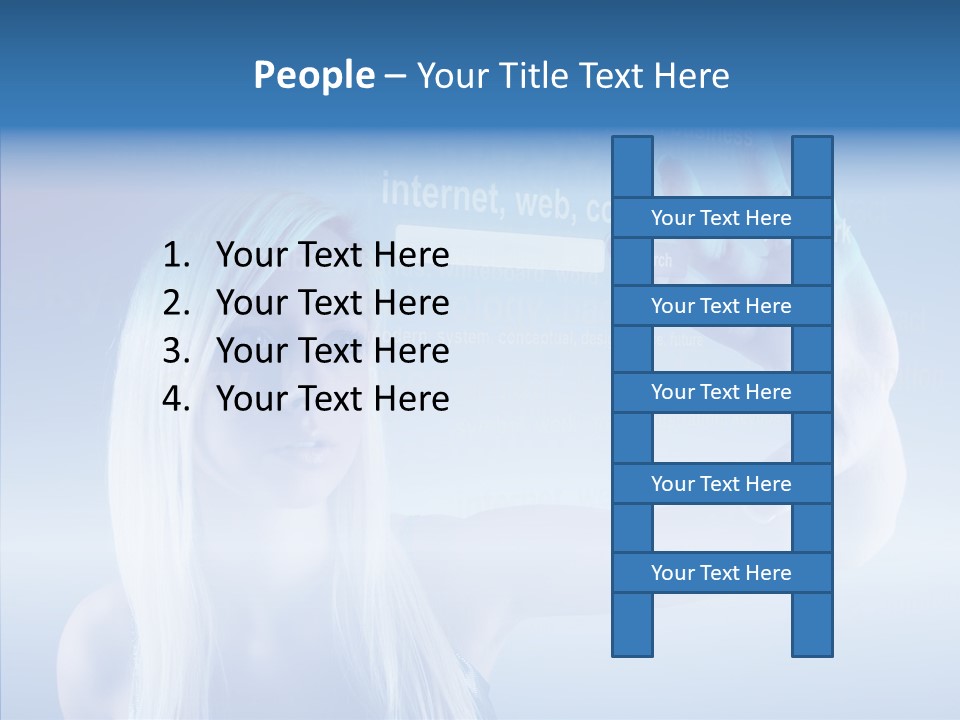 Definition Window Illustration PowerPoint Template