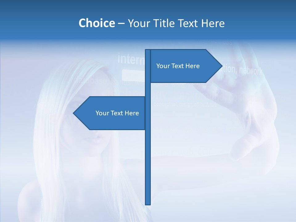 Definition Window Illustration PowerPoint Template