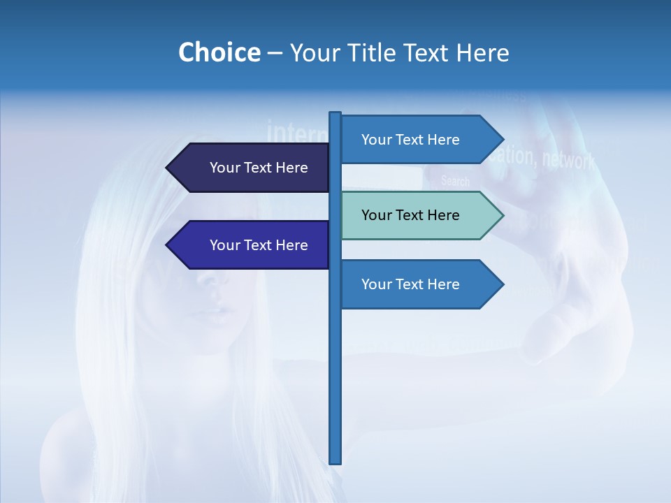 Definition Window Illustration PowerPoint Template