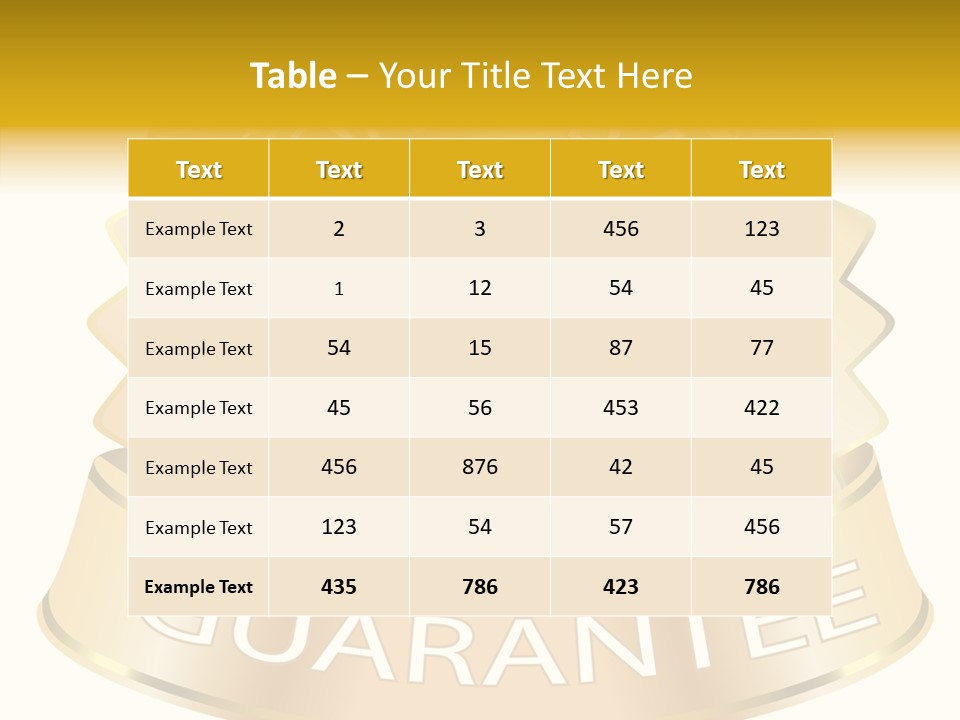 Graphic Definition Symbol PowerPoint Template