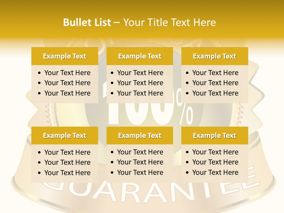 Graphic Definition Symbol PowerPoint Template