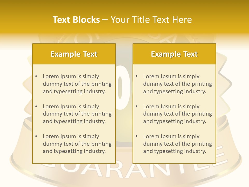 Graphic Definition Symbol PowerPoint Template
