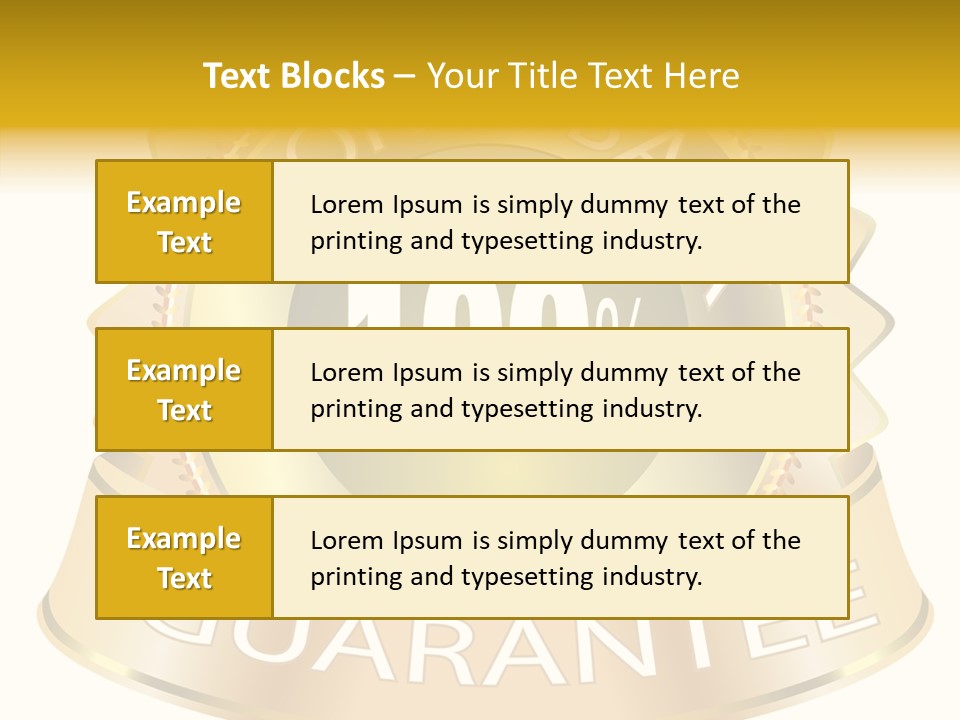 Graphic Definition Symbol PowerPoint Template