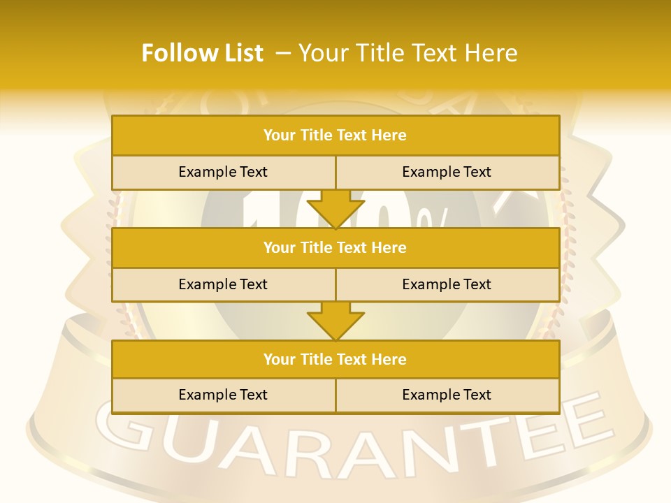 Graphic Definition Symbol PowerPoint Template