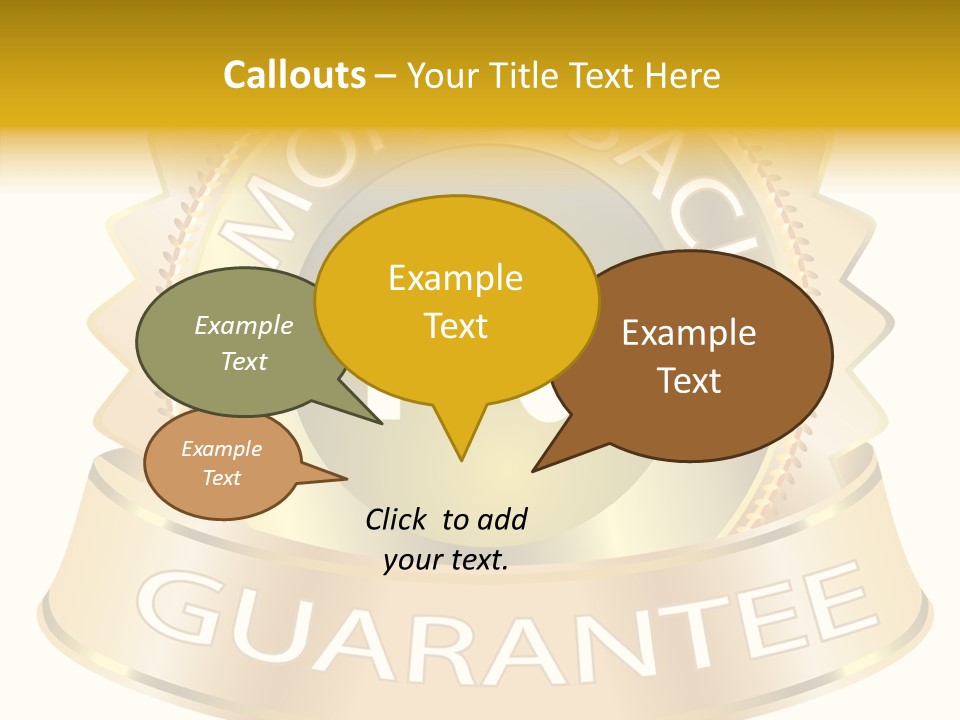 Graphic Definition Symbol PowerPoint Template