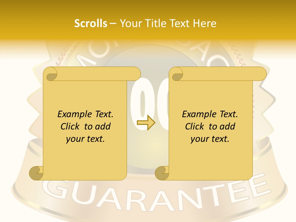 Graphic Definition Symbol PowerPoint Template