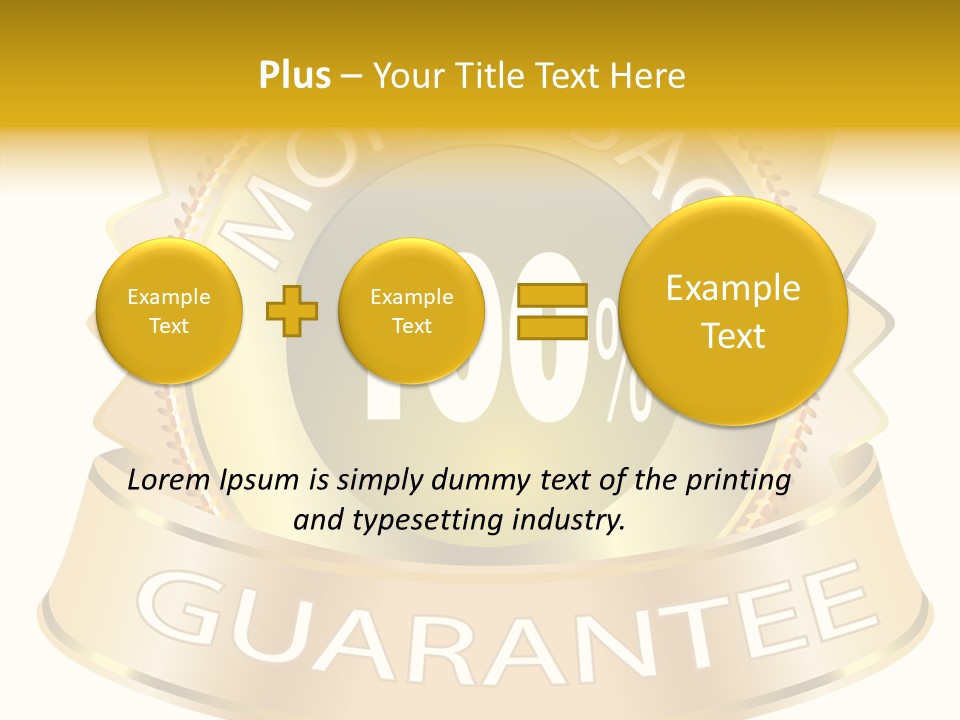 Graphic Definition Symbol PowerPoint Template