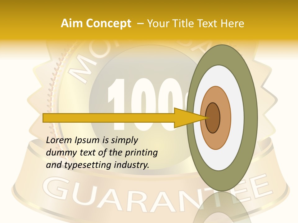 Graphic Definition Symbol PowerPoint Template