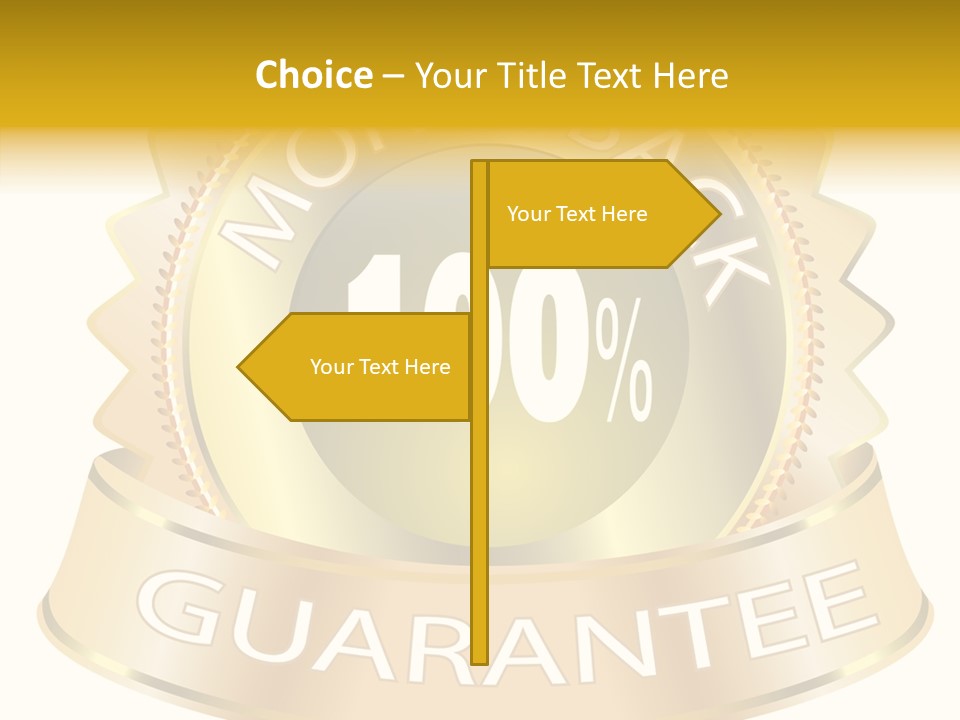 Graphic Definition Symbol PowerPoint Template