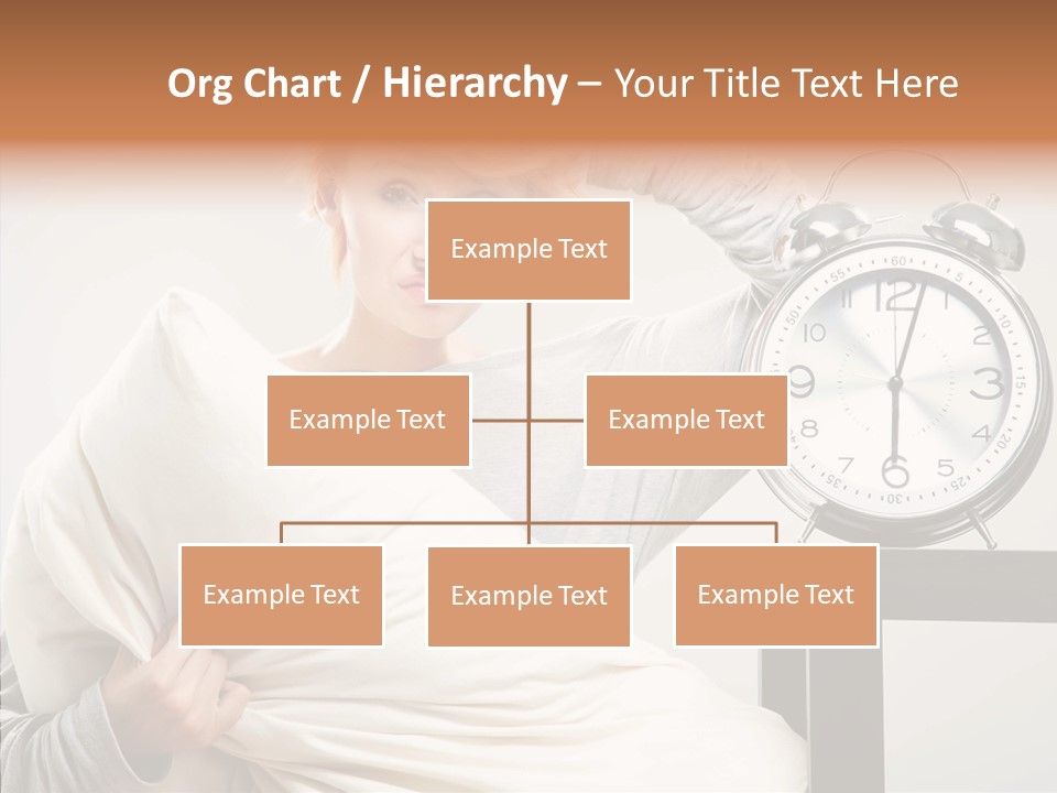 Girl Tired Dreamer PowerPoint Template