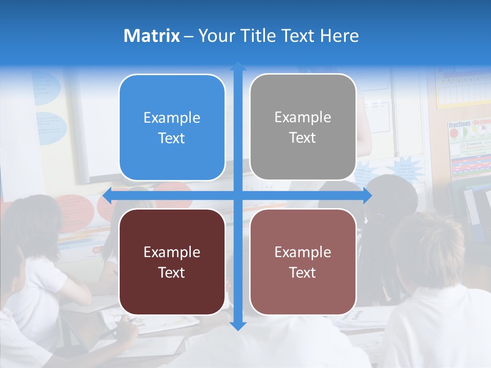 Boy Image Lesson PowerPoint Template