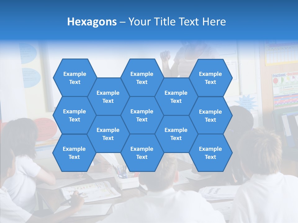 Boy Image Lesson PowerPoint Template