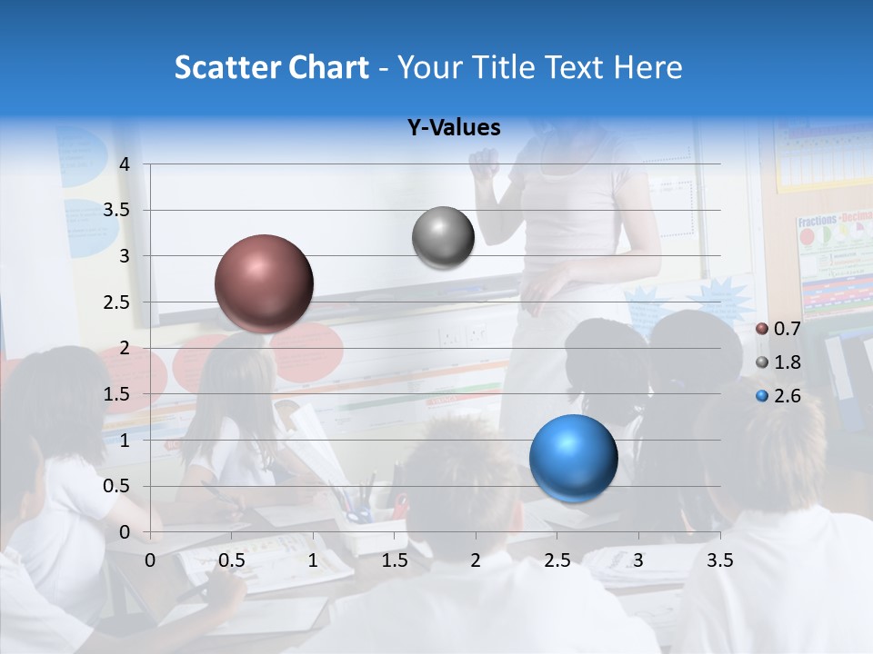 Boy Image Lesson PowerPoint Template