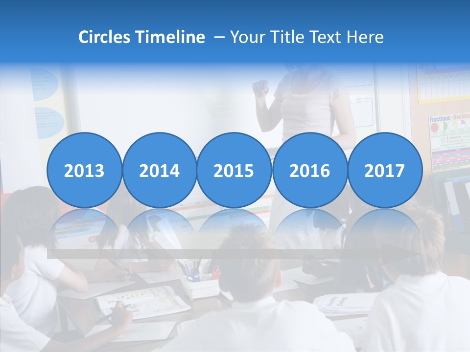 Boy Image Lesson PowerPoint Template