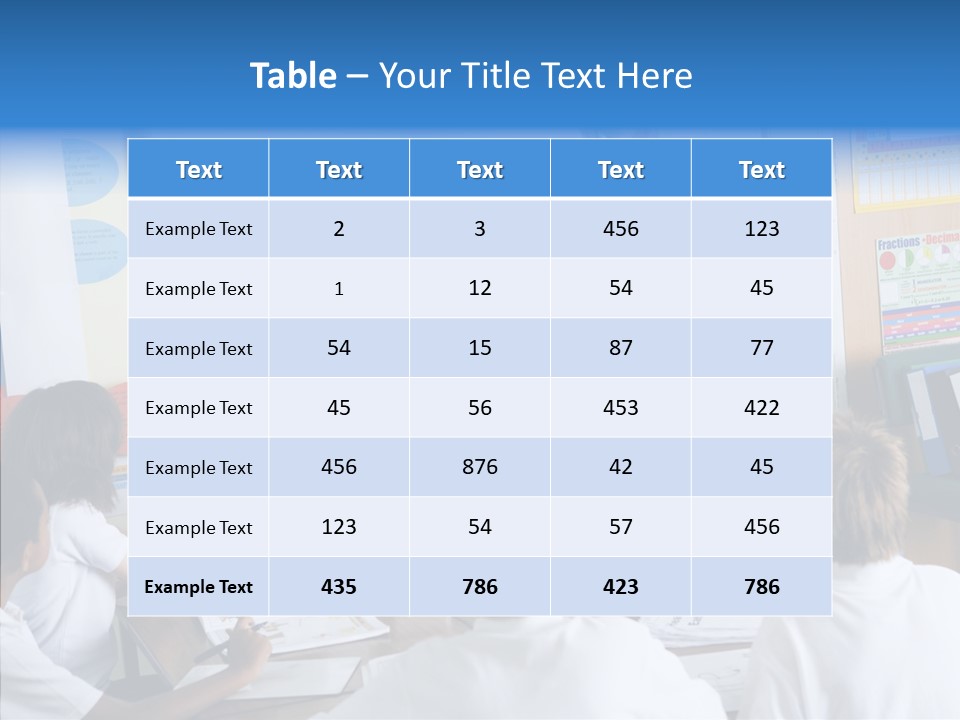 Boy Image Lesson PowerPoint Template