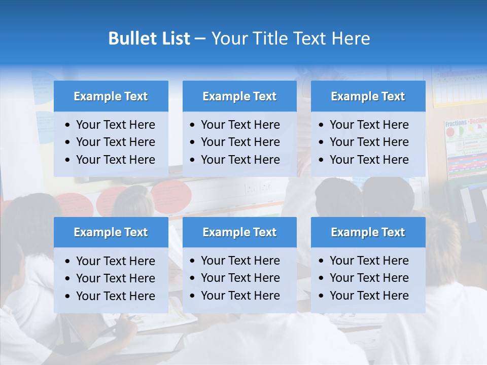 Boy Image Lesson PowerPoint Template