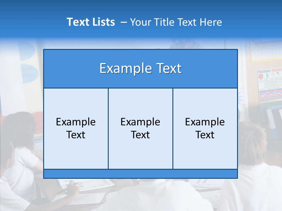 Boy Image Lesson PowerPoint Template