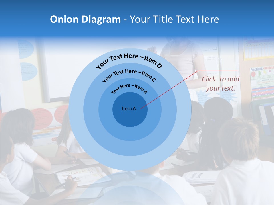 Boy Image Lesson PowerPoint Template