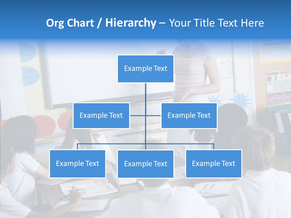 Boy Image Lesson PowerPoint Template