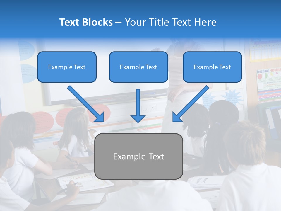 Boy Image Lesson PowerPoint Template