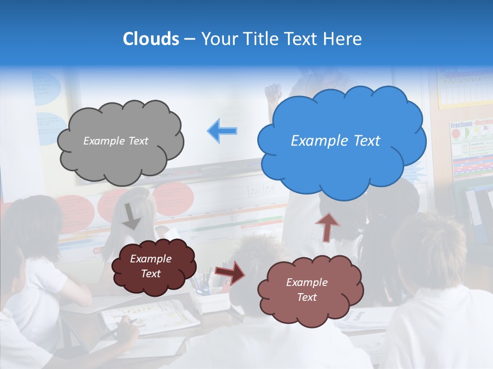 Boy Image Lesson PowerPoint Template