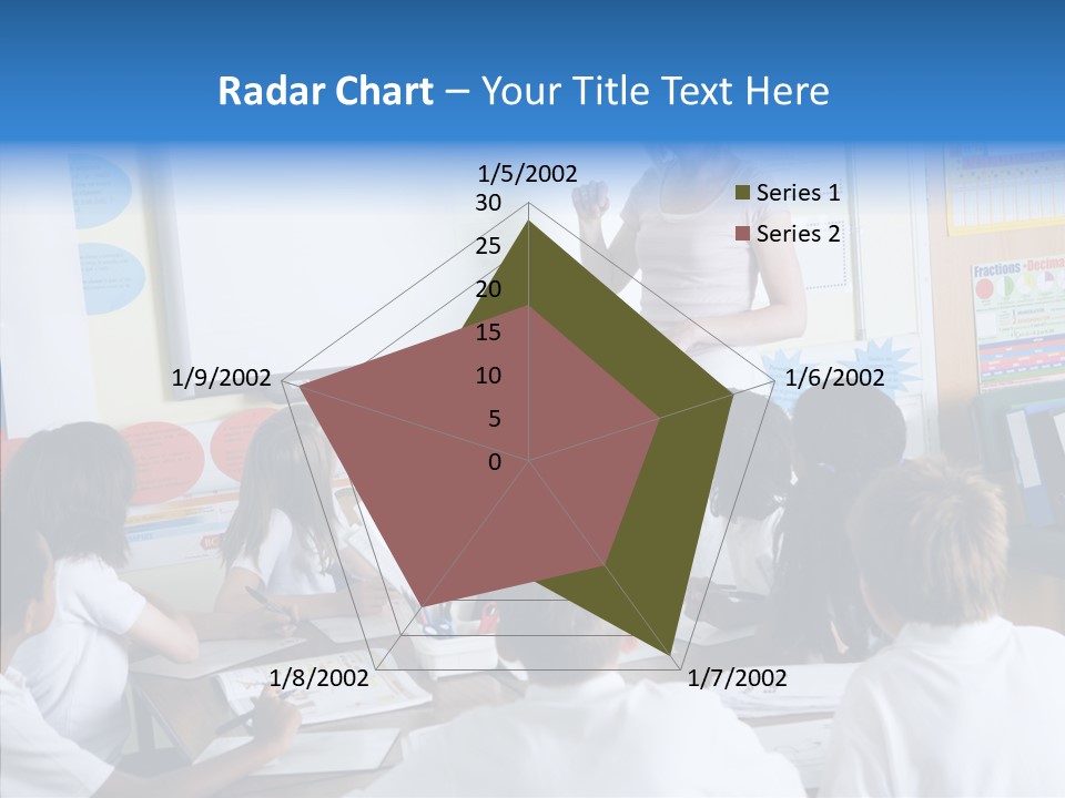 Boy Image Lesson PowerPoint Template