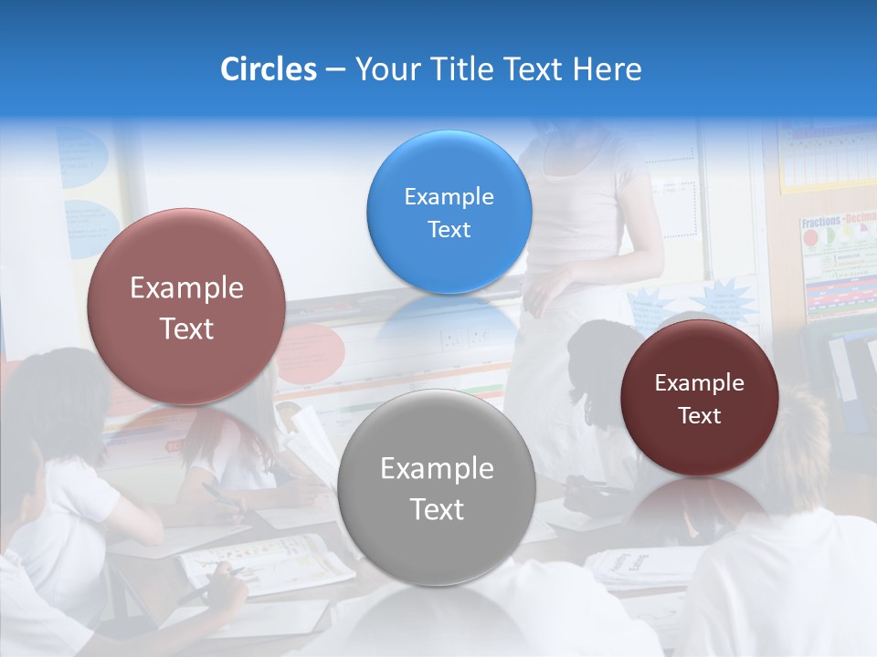 Boy Image Lesson PowerPoint Template