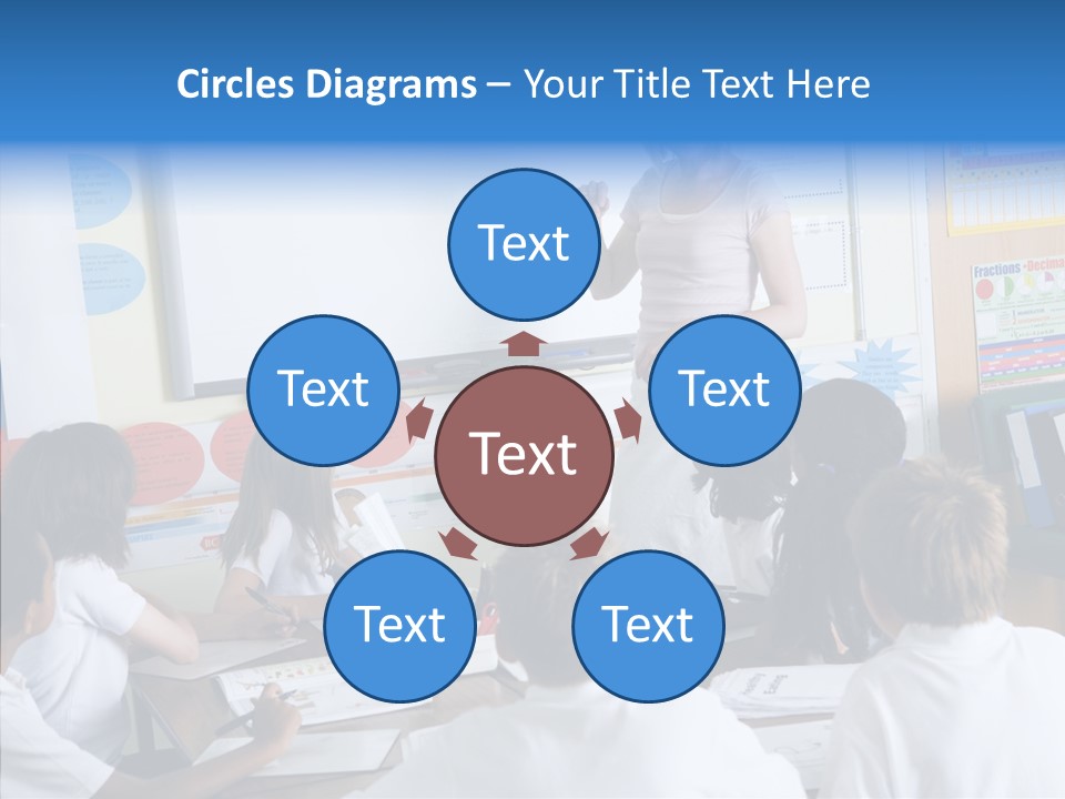 Boy Image Lesson PowerPoint Template