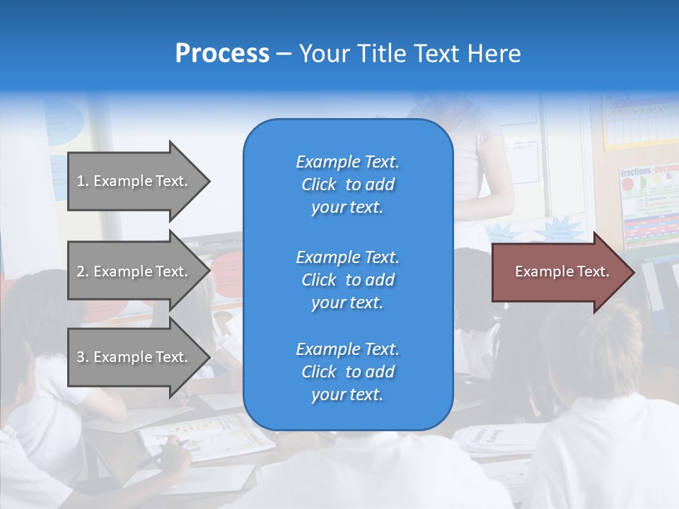 Boy Image Lesson PowerPoint Template