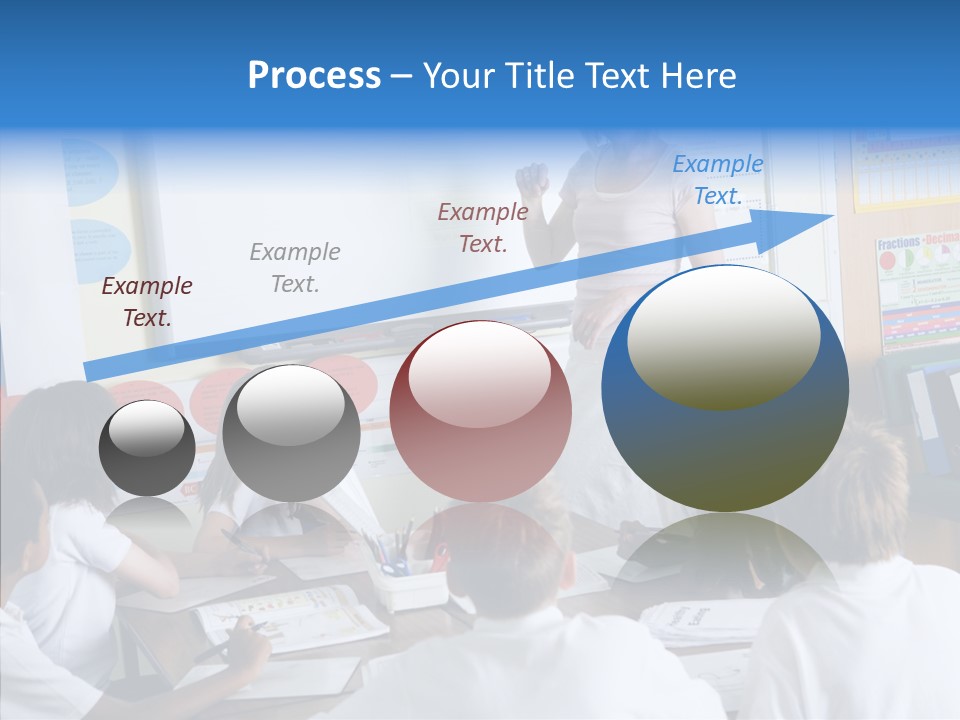 Boy Image Lesson PowerPoint Template