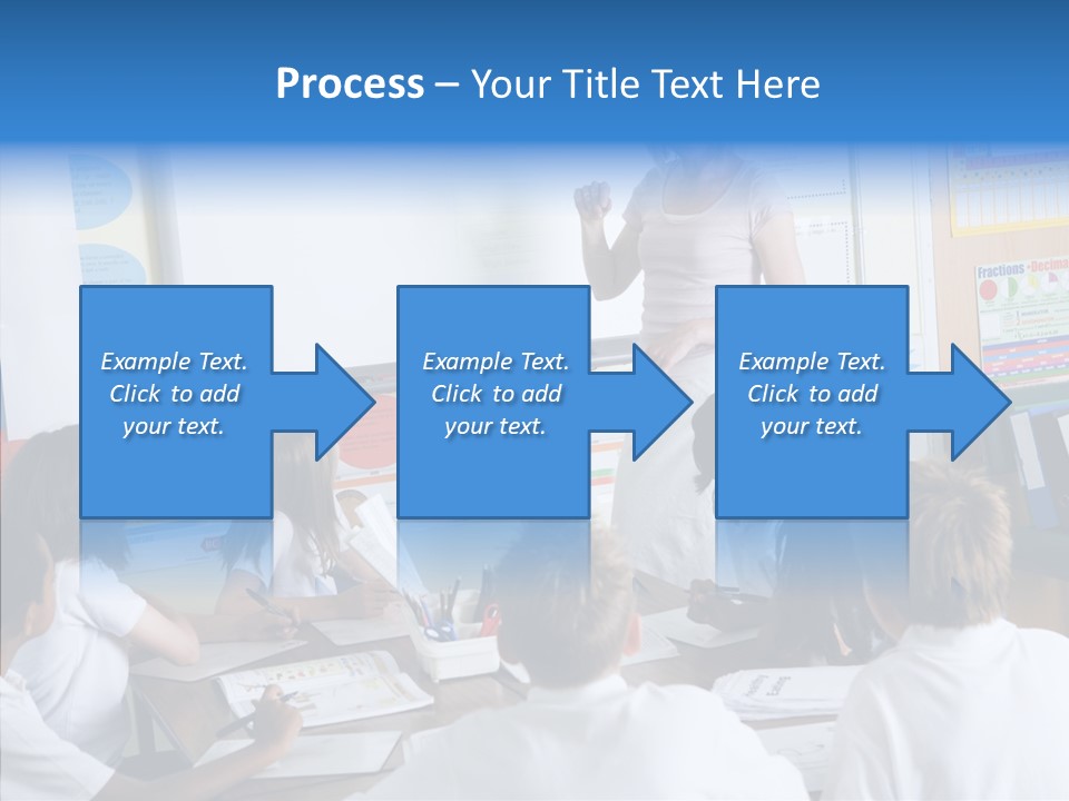 Boy Image Lesson PowerPoint Template