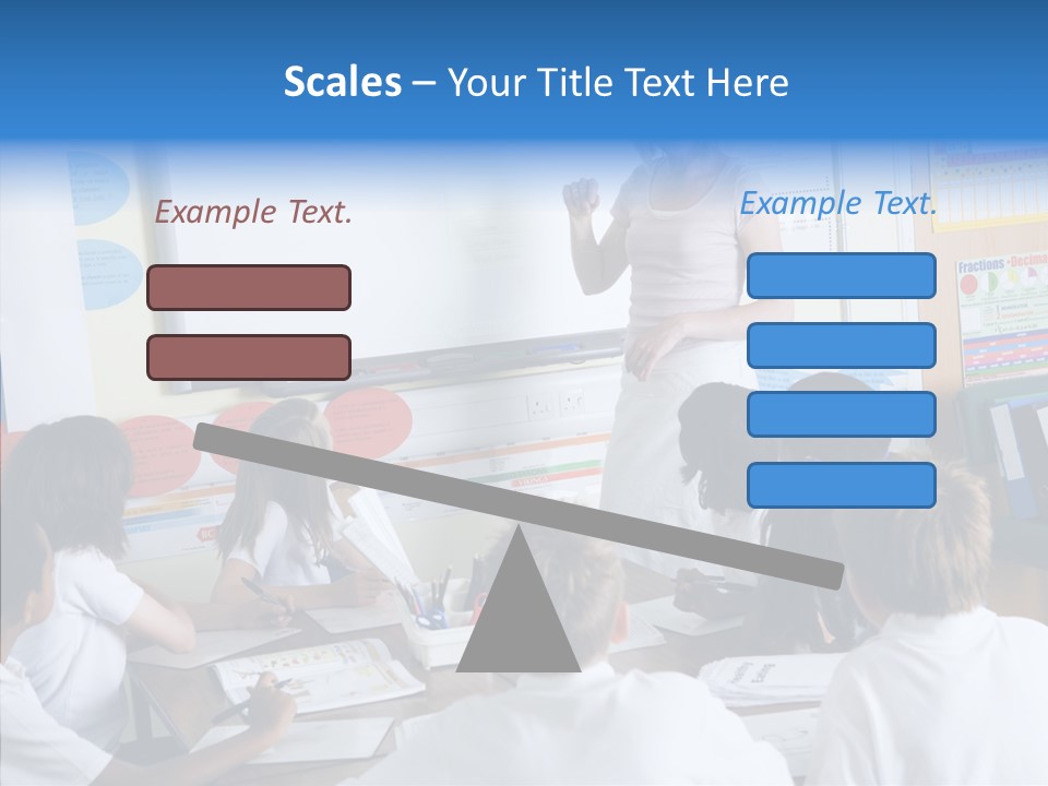 Boy Image Lesson PowerPoint Template
