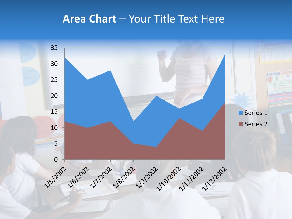 Boy Image Lesson PowerPoint Template
