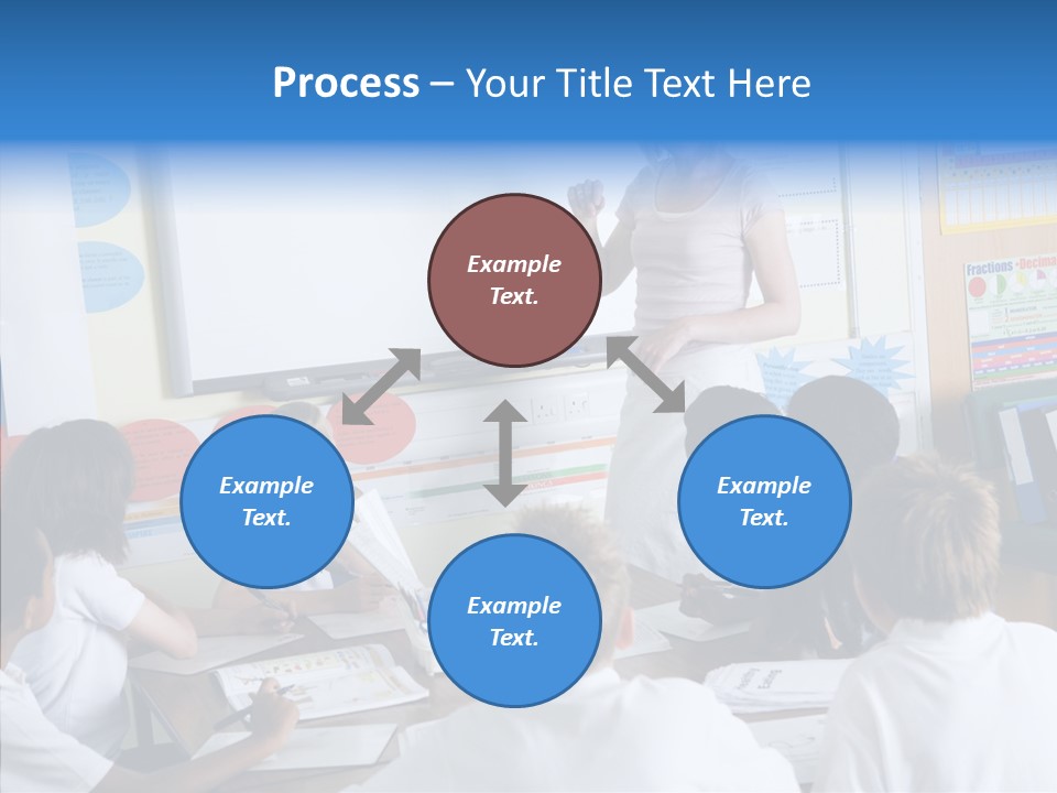 Boy Image Lesson PowerPoint Template