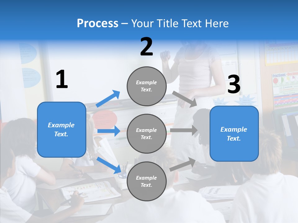 Boy Image Lesson PowerPoint Template