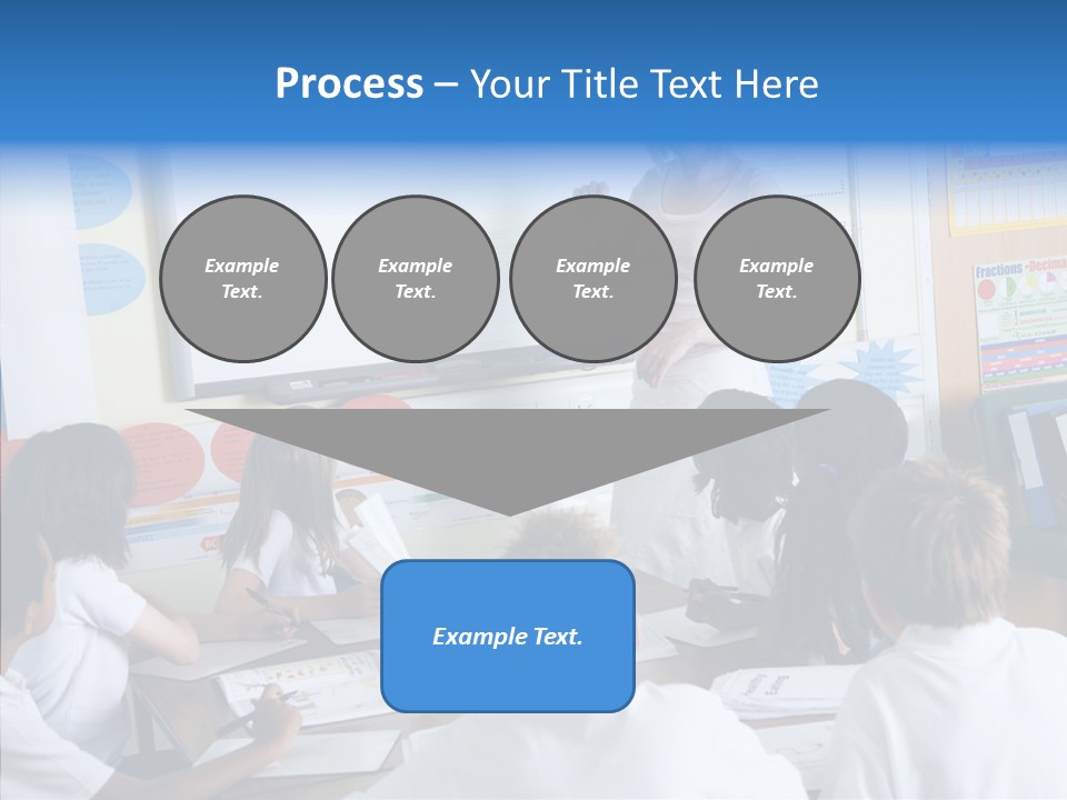 Boy Image Lesson PowerPoint Template