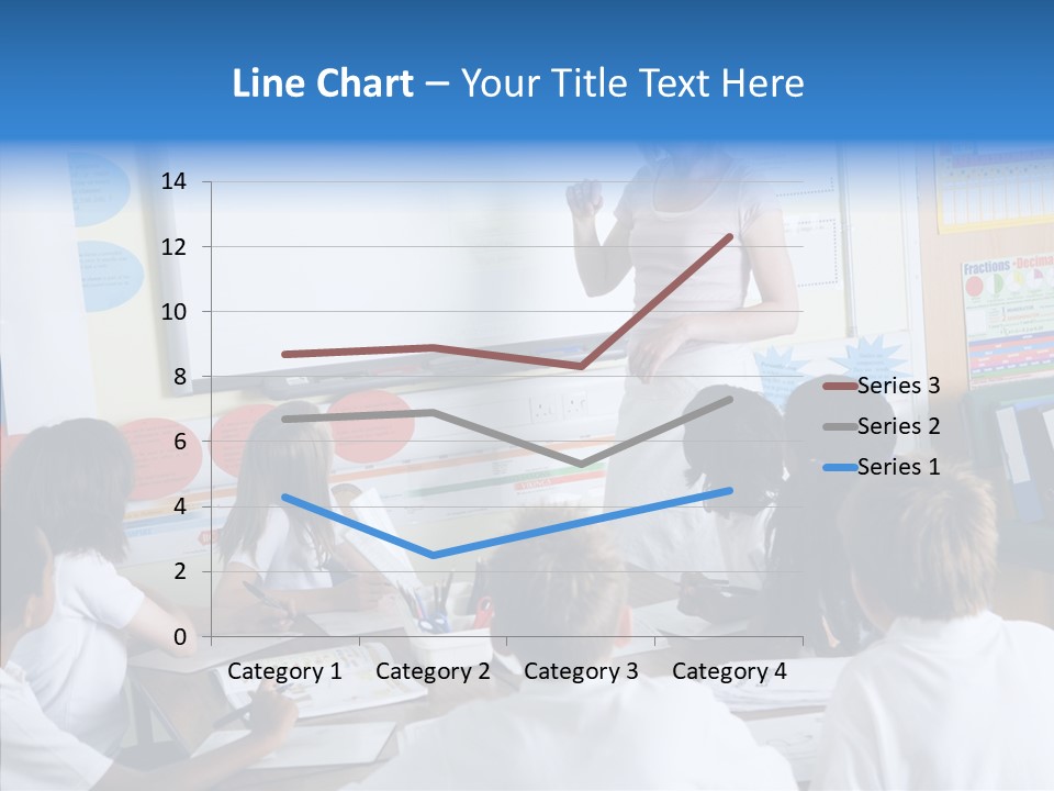 Boy Image Lesson PowerPoint Template