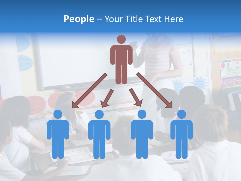 Boy Image Lesson PowerPoint Template