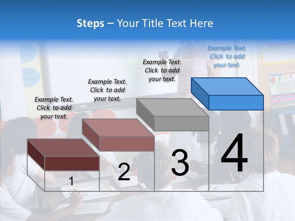 Boy Image Lesson PowerPoint Template
