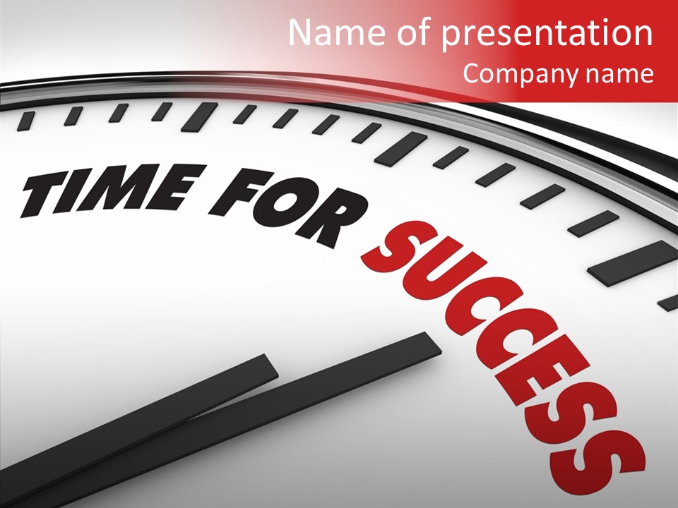 Objective Successful Text PowerPoint Template