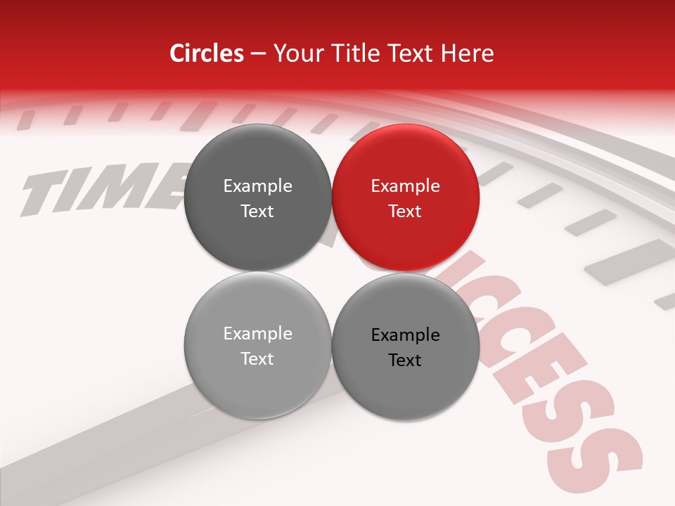 Objective Successful Text PowerPoint Template