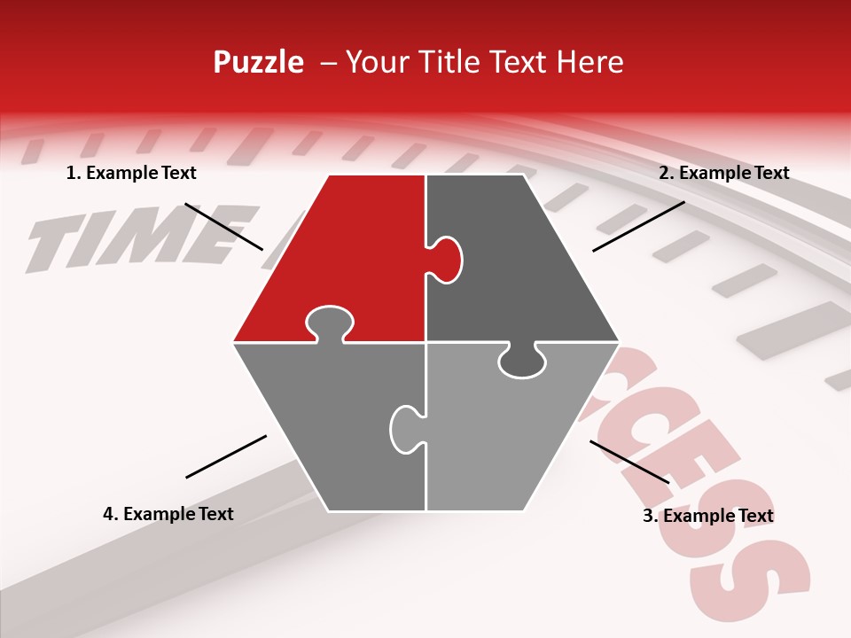 Objective Successful Text PowerPoint Template